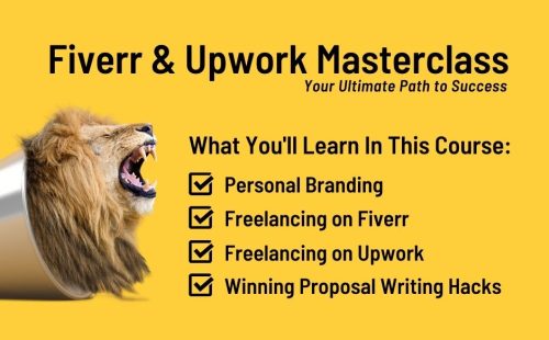 Fiverr and Upwork Masterclass offered by GoFreelancer